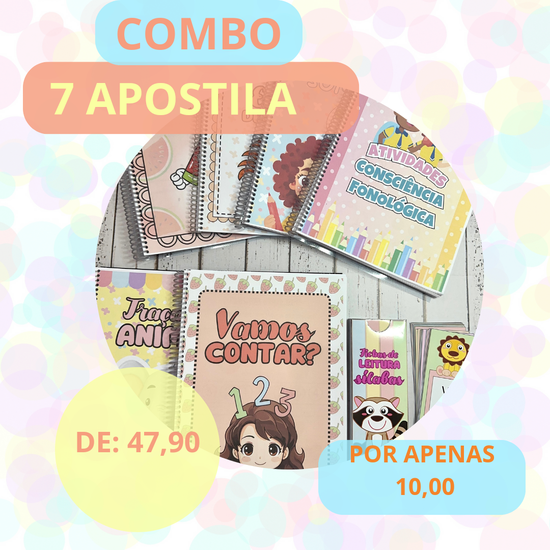 Combo apostila de atividades