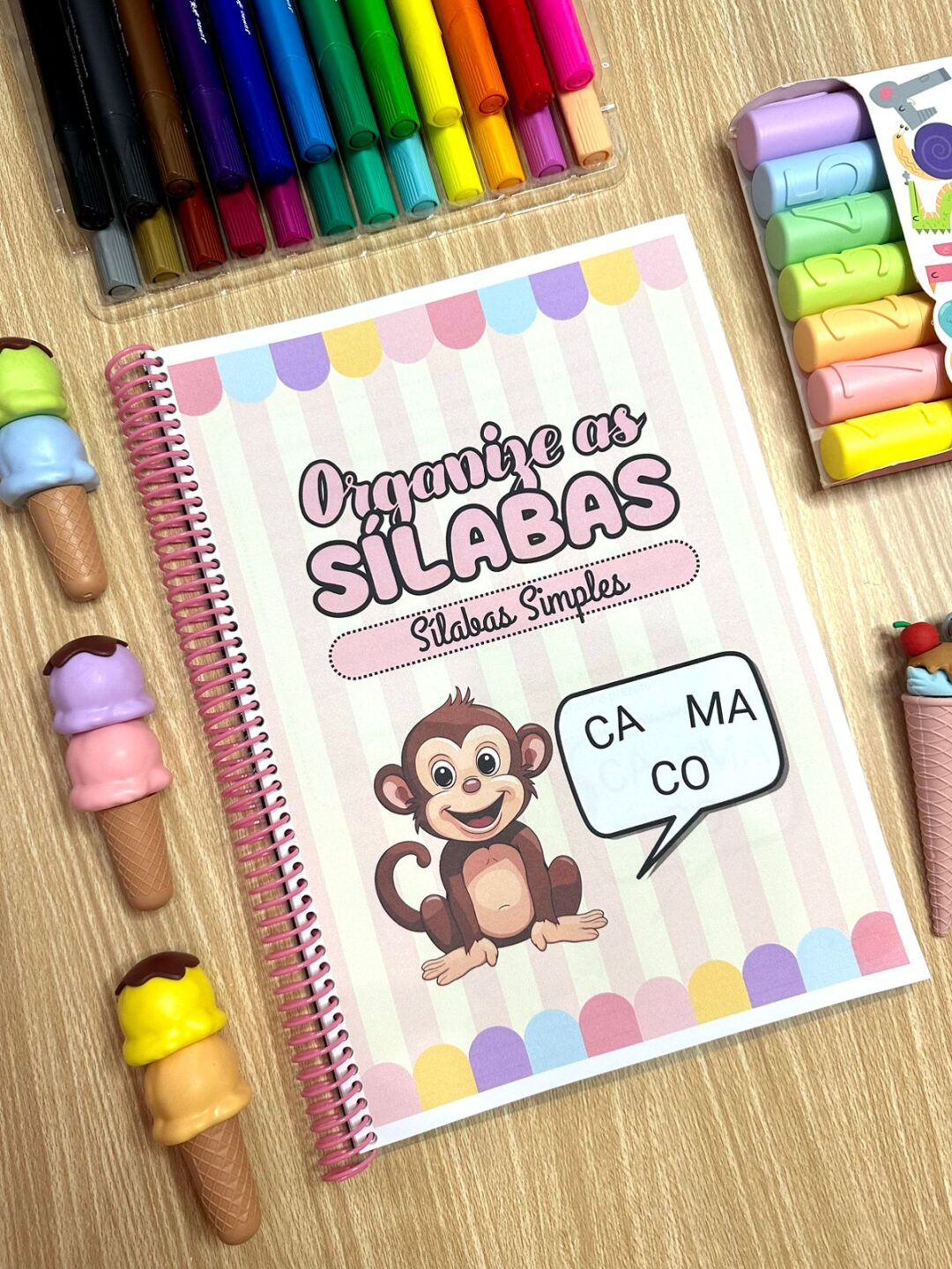 Apostila Organize as sílabas simples