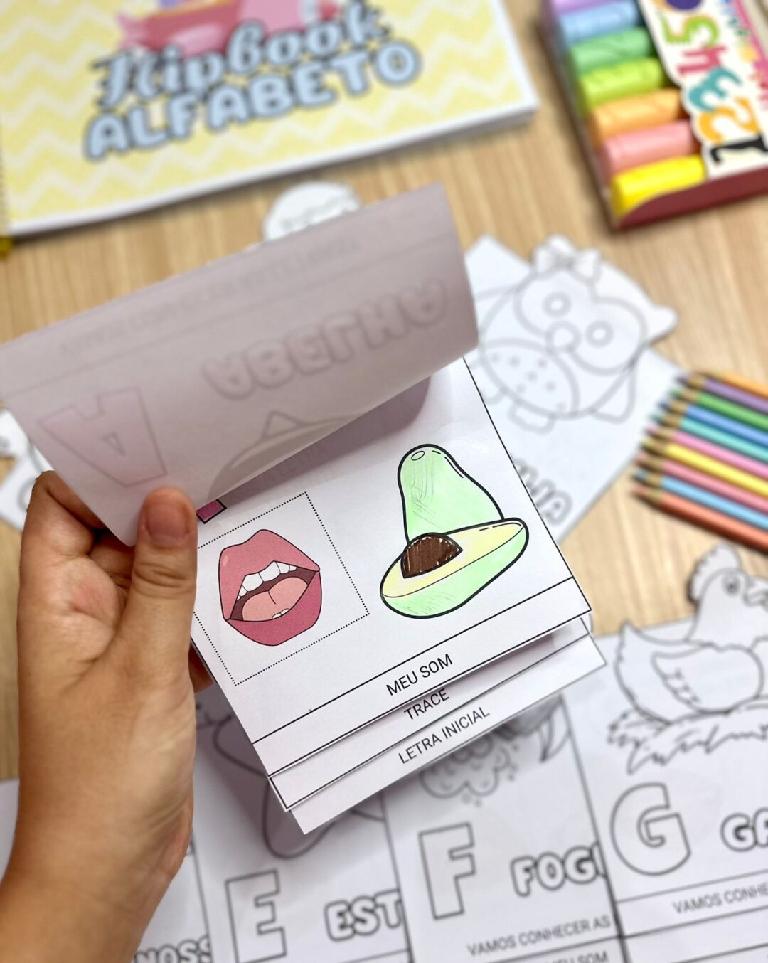 Flipbook do Alfabeto - Imagem 2