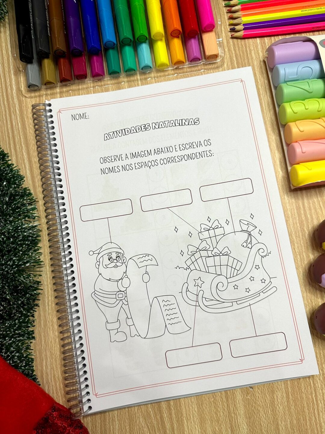 Apostila de atividades do natal - Imagem 5