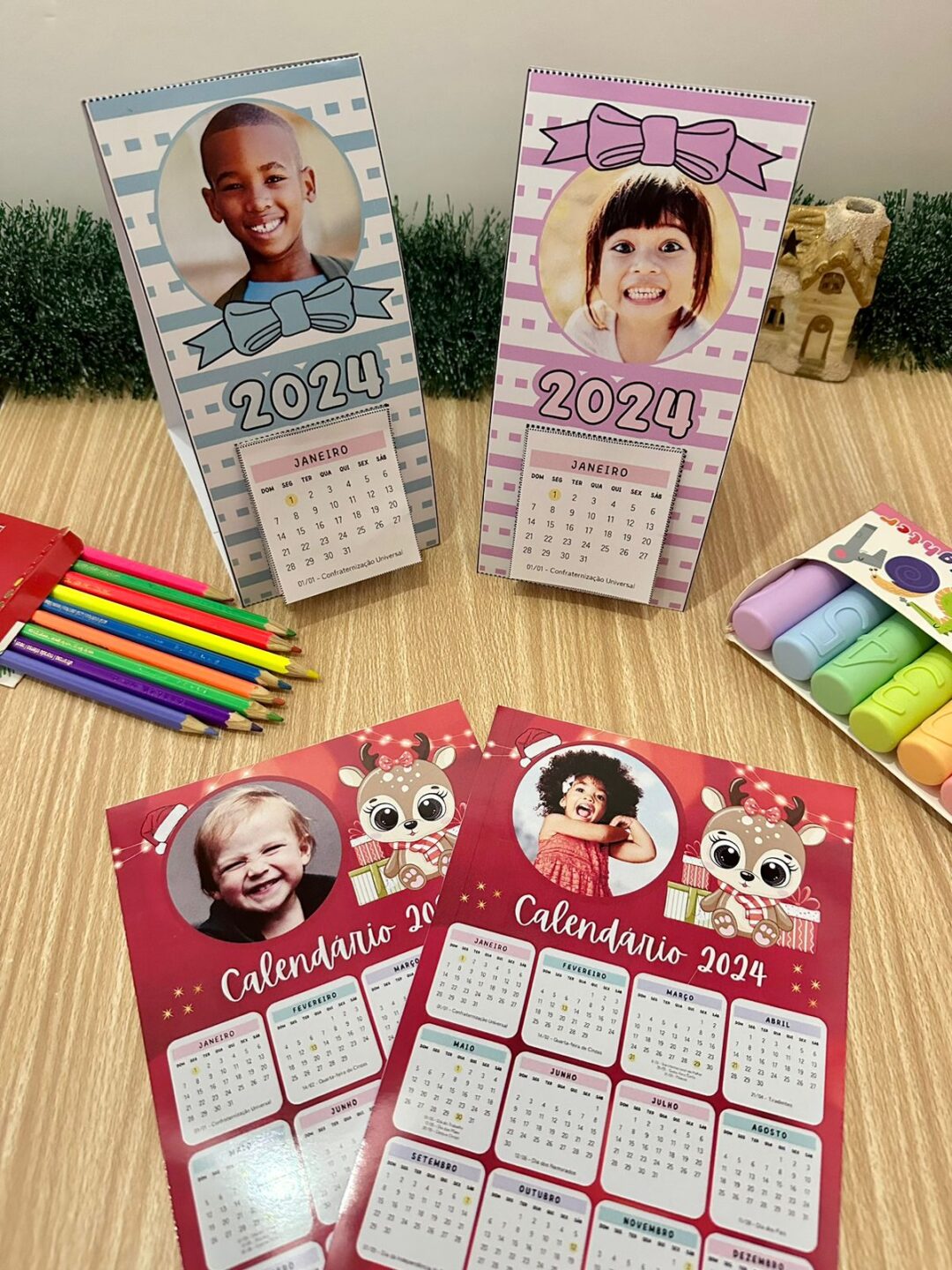 Calendário lembrancinha