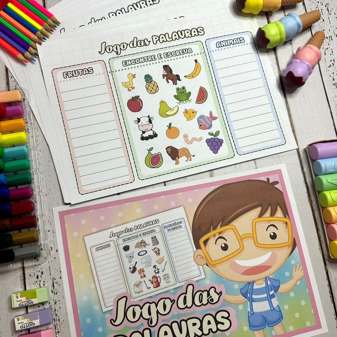 Jogo das palavras