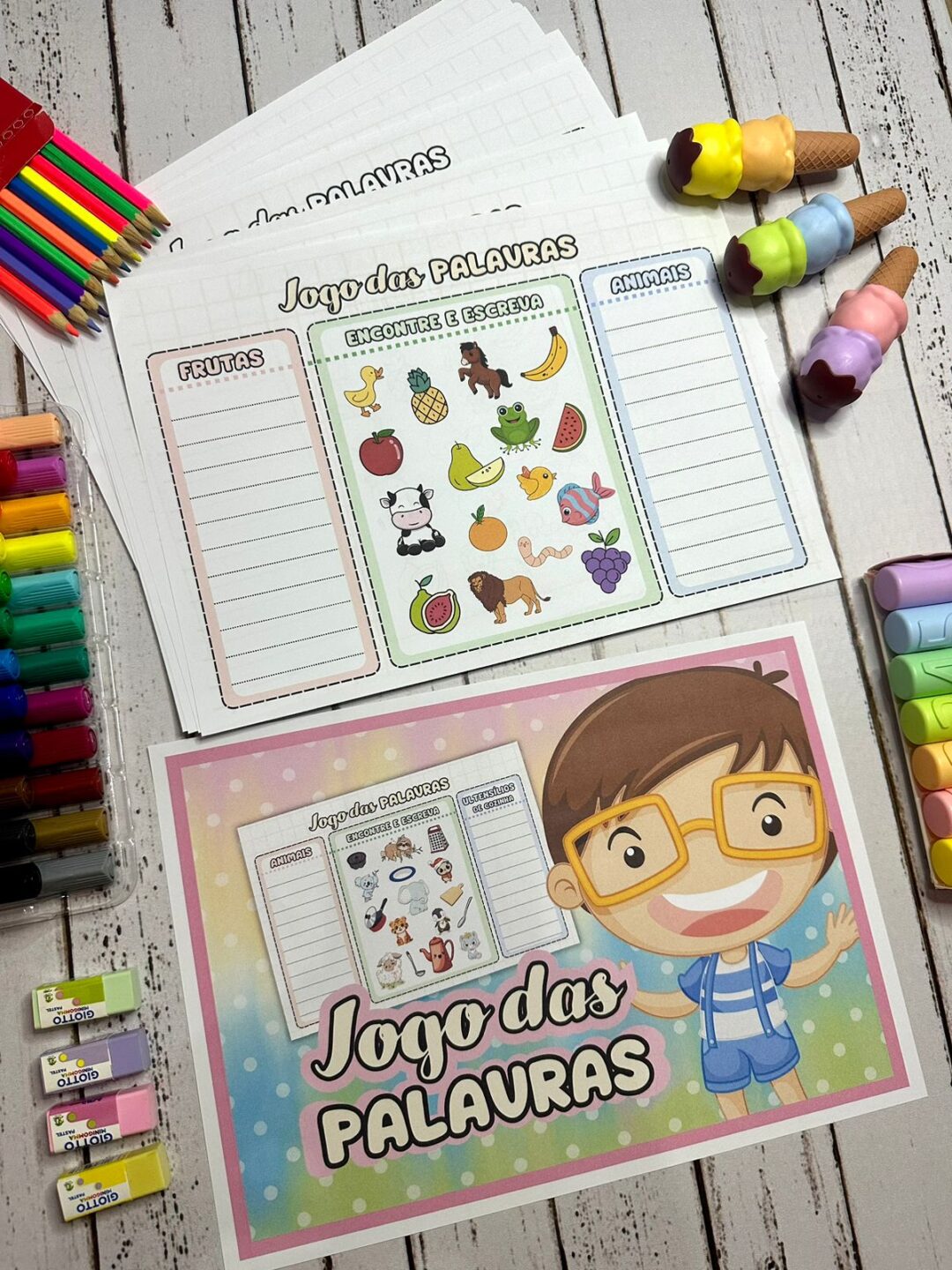 Jogo das palavras