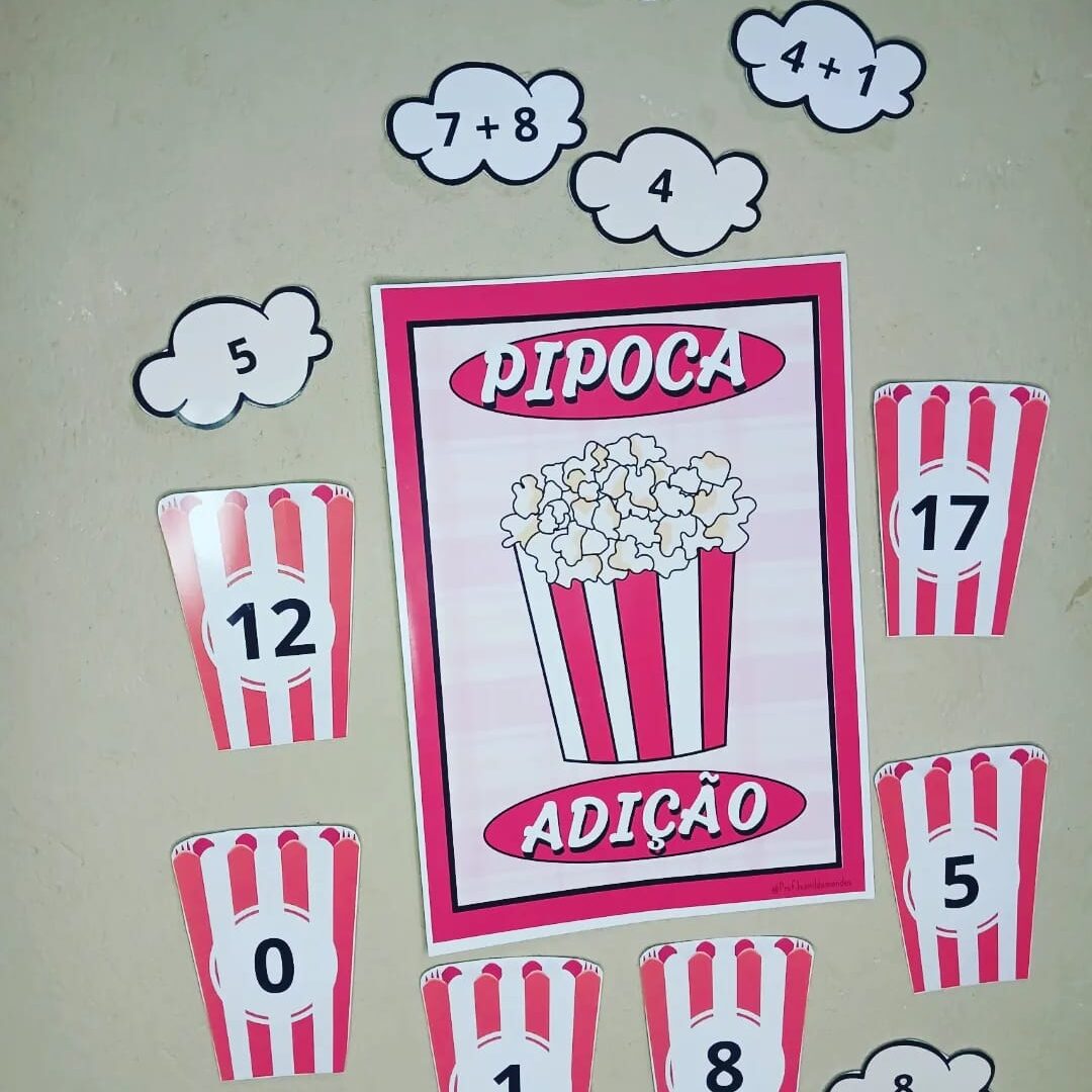 Pipoca da adição