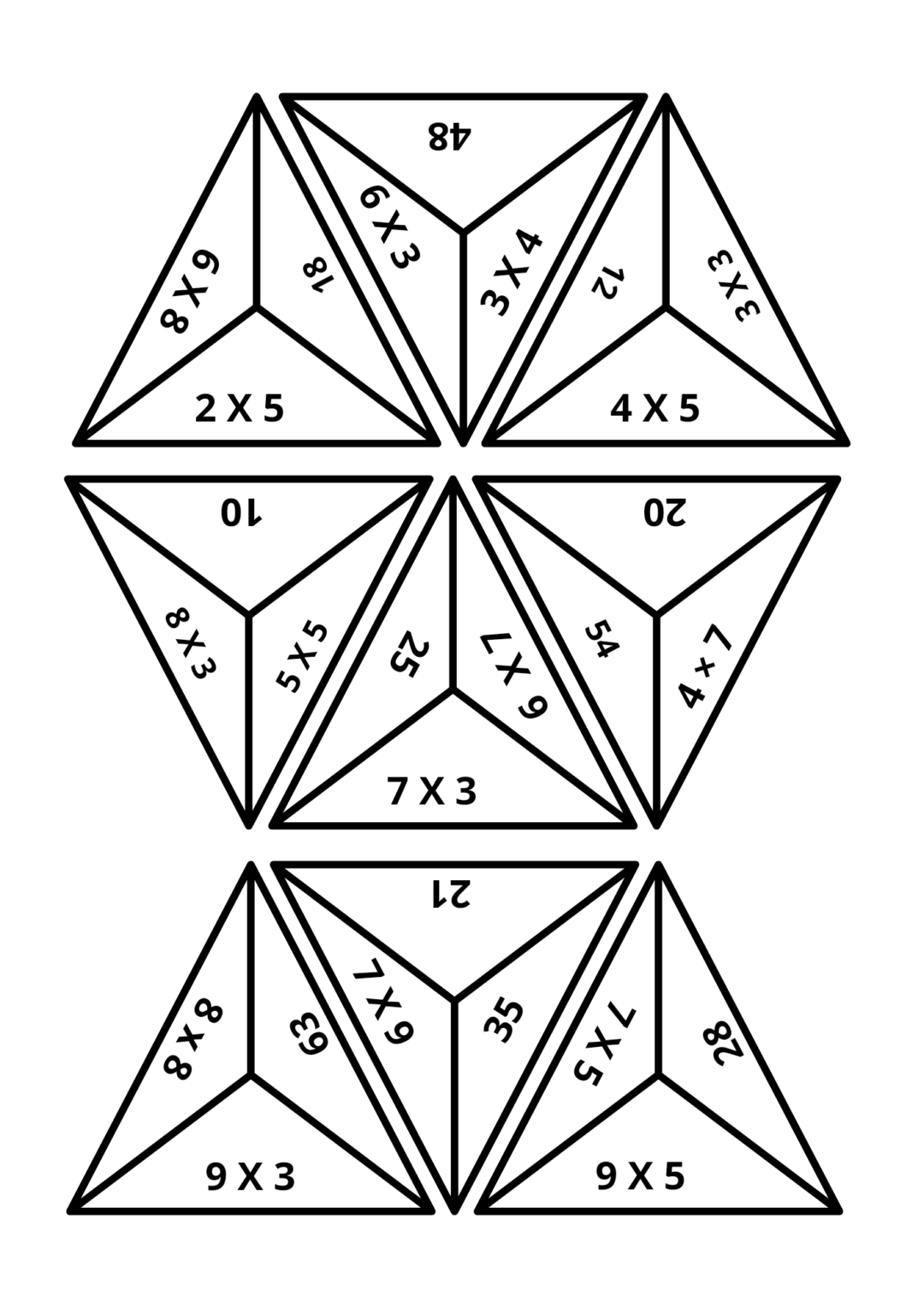 Triminó da multiplicação - Imagem 3