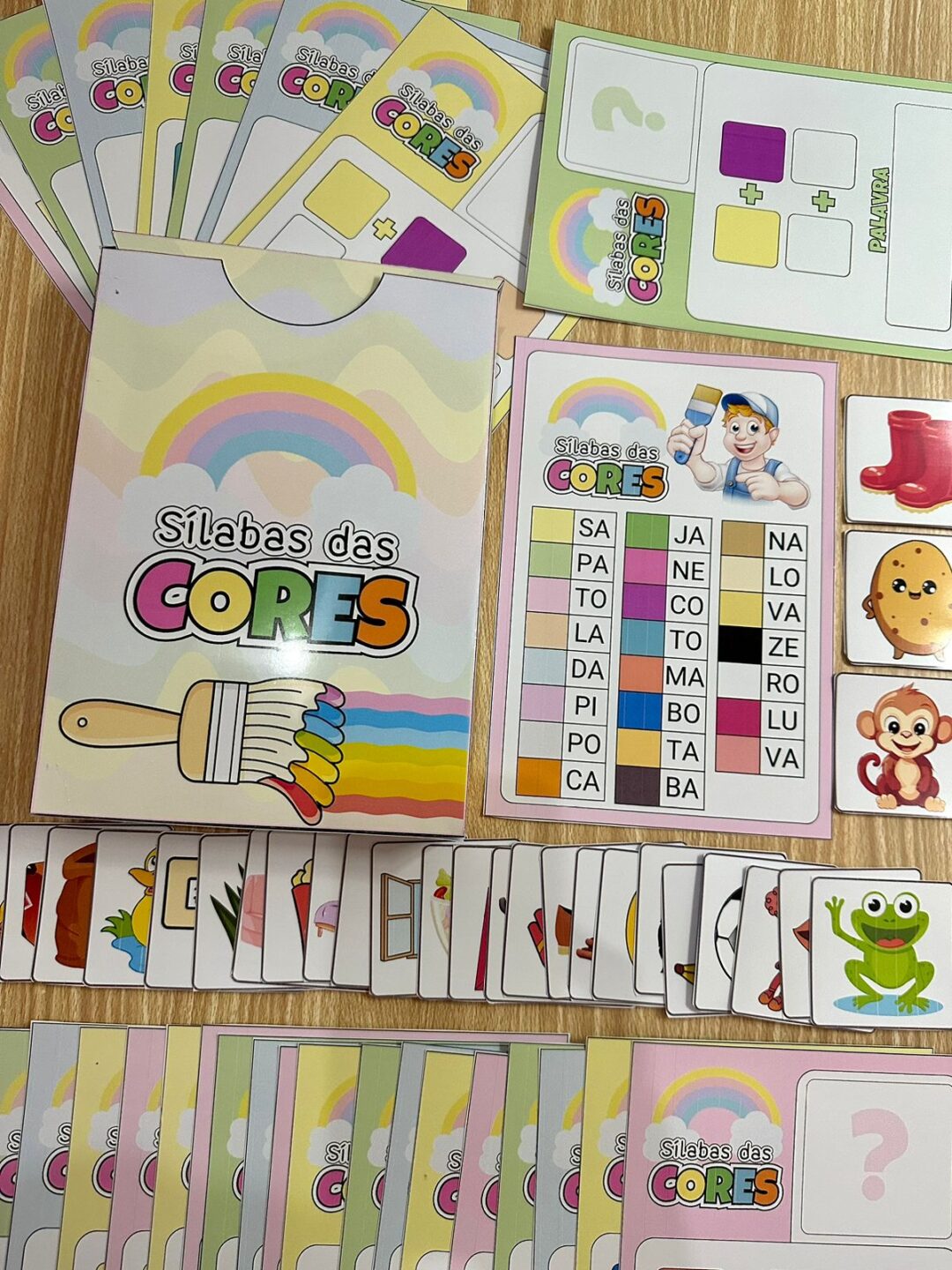 Sílabas das Cores