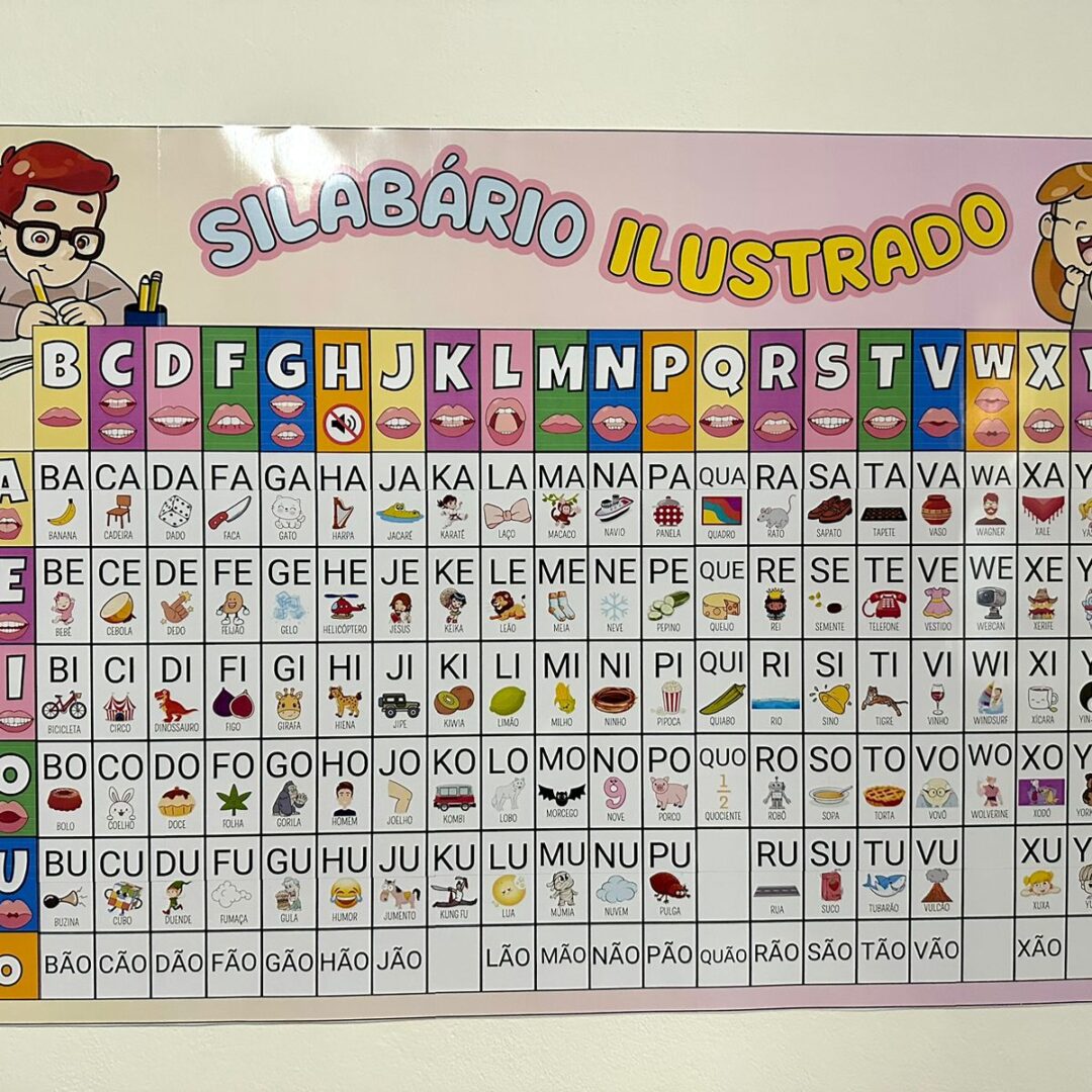 Silabário Ilustrado simples