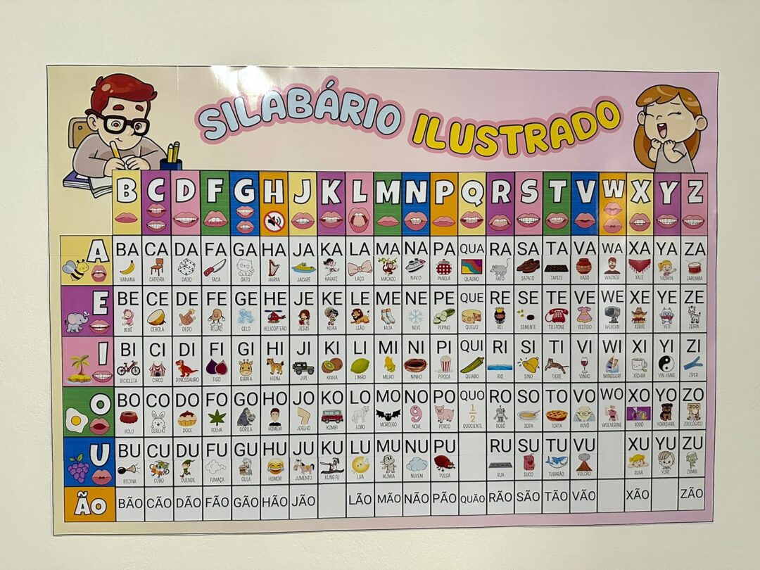 Silabário Ilustrado simples