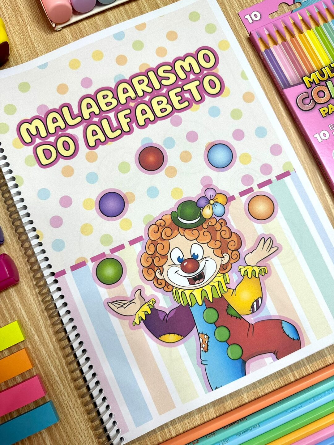 Apostila malabarismo do alfabeto