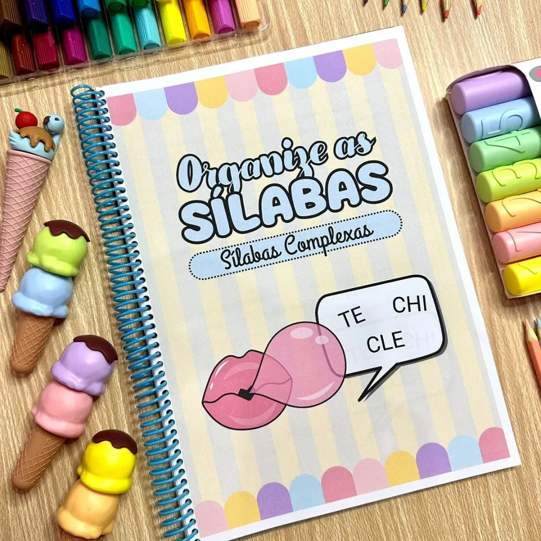 Combo apostila Ordene sílabas