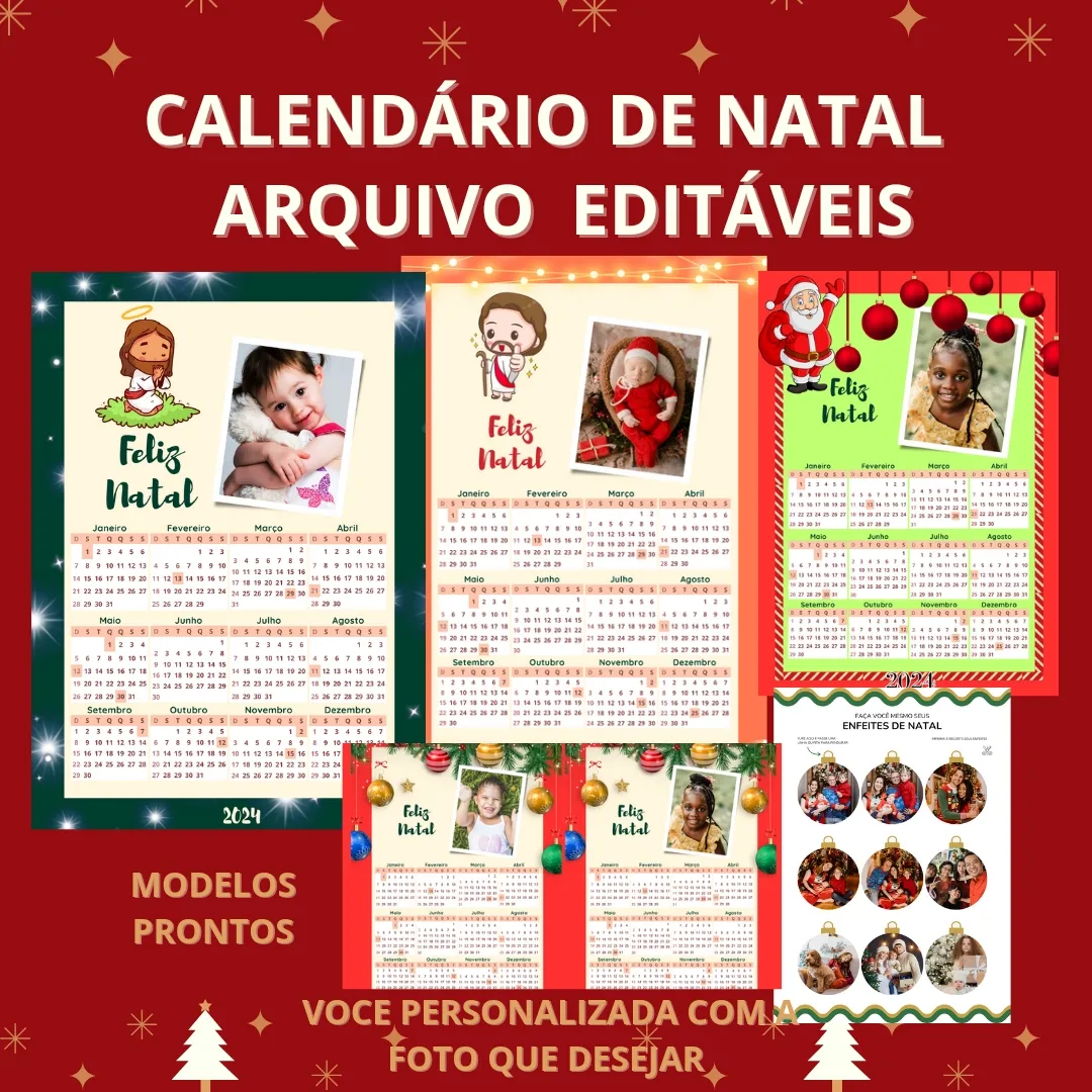 Calendário de natal 2024