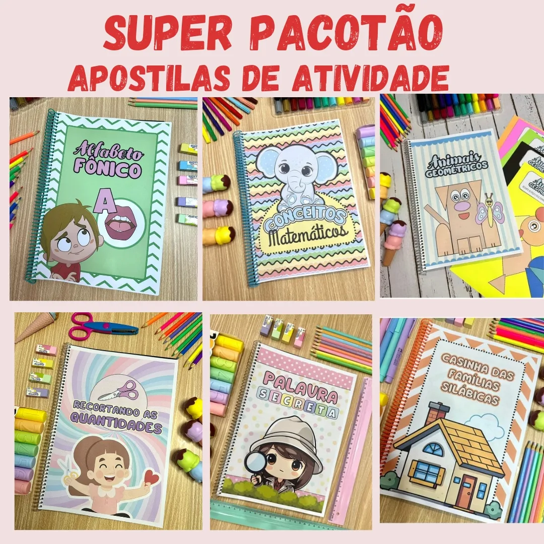Super pacotão apostilas de atividades