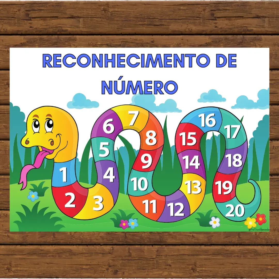 Jogo reconhecimento de números
