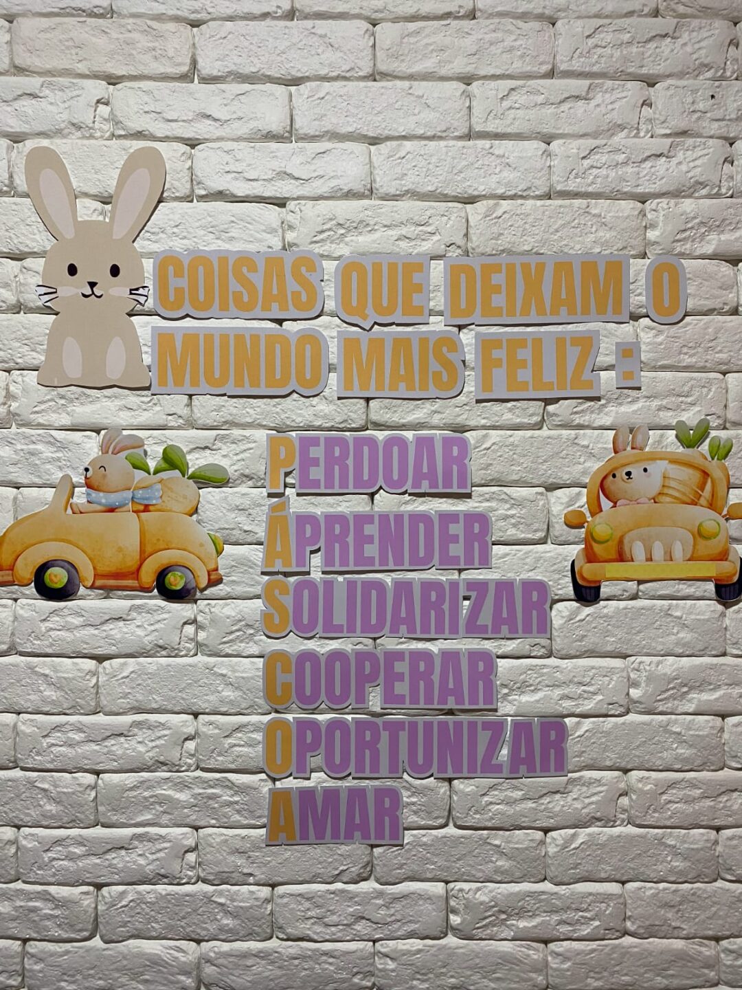 kit pascoa coelhinho