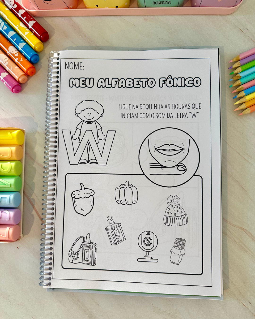 Apostila Meu alfabeto Fônico - Imagem 3