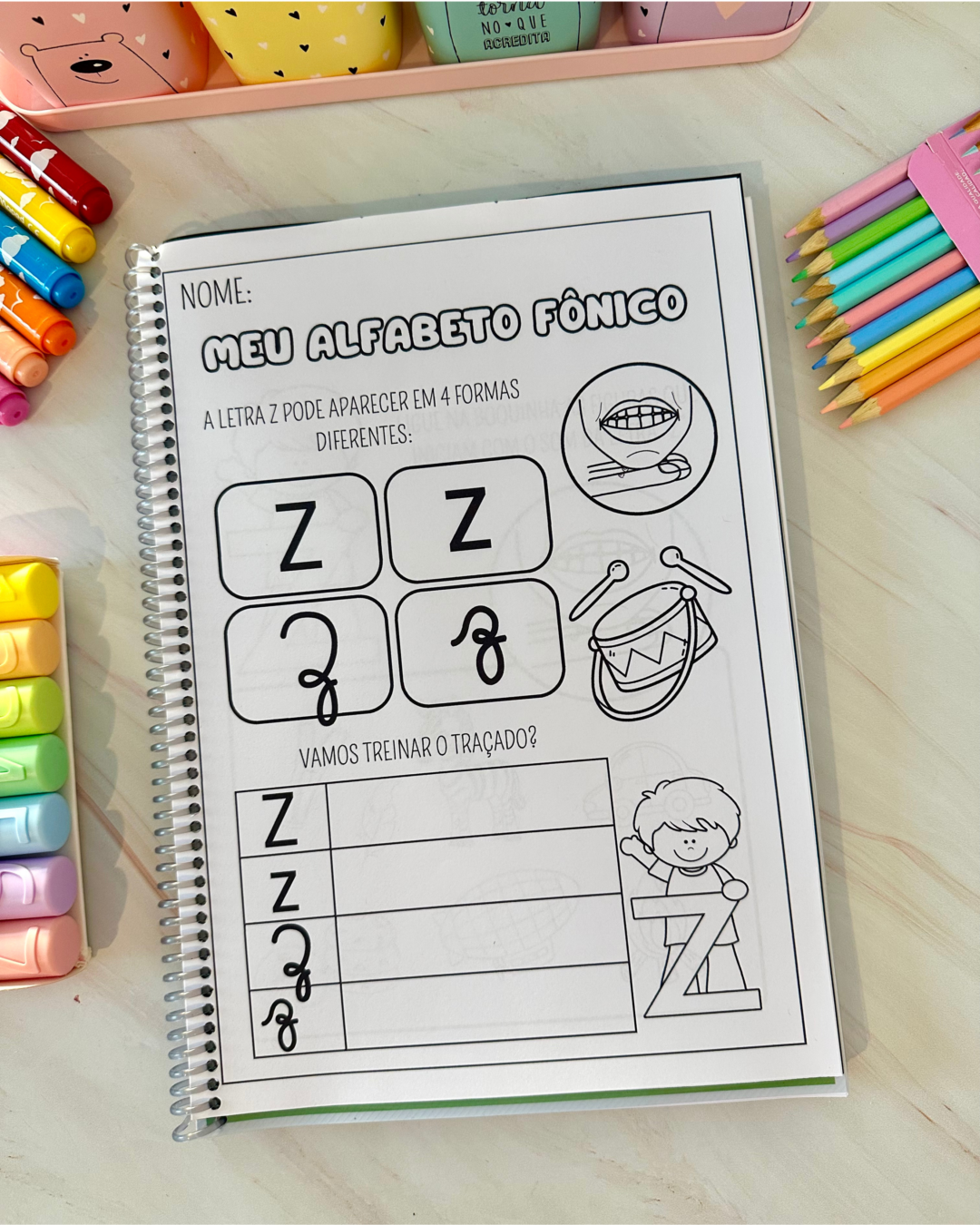 Apostila Meu alfabeto Fônico - Imagem 5