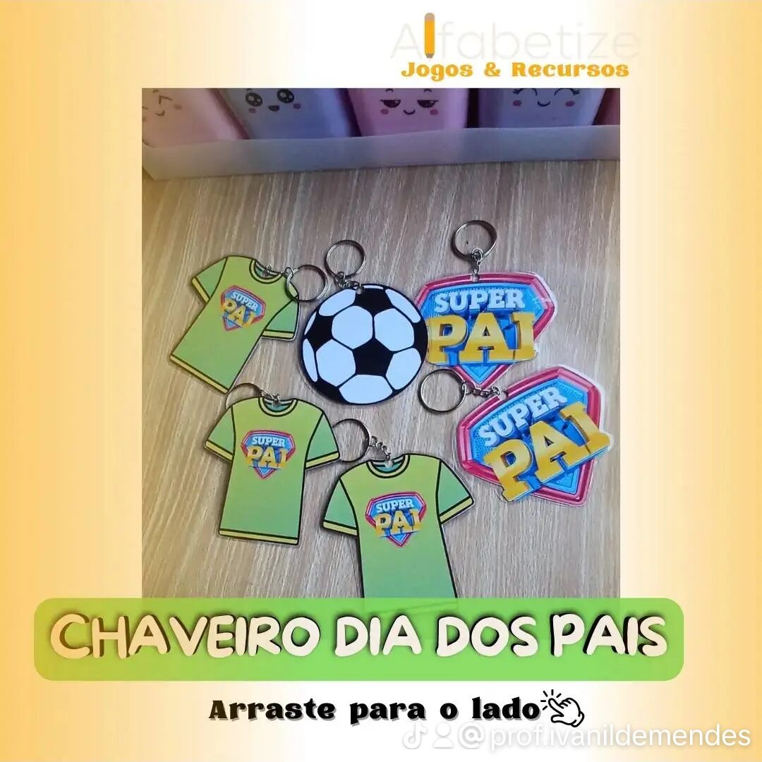 Chaveiros dia dos pais
