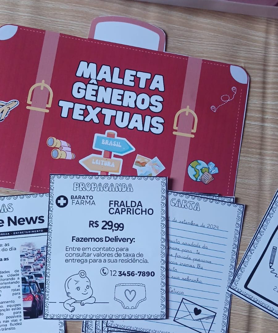 Maleta dos gêneros textuais