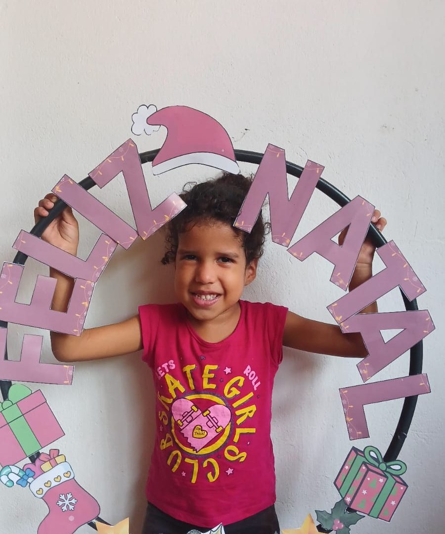 Decoração de Bambolê de natal