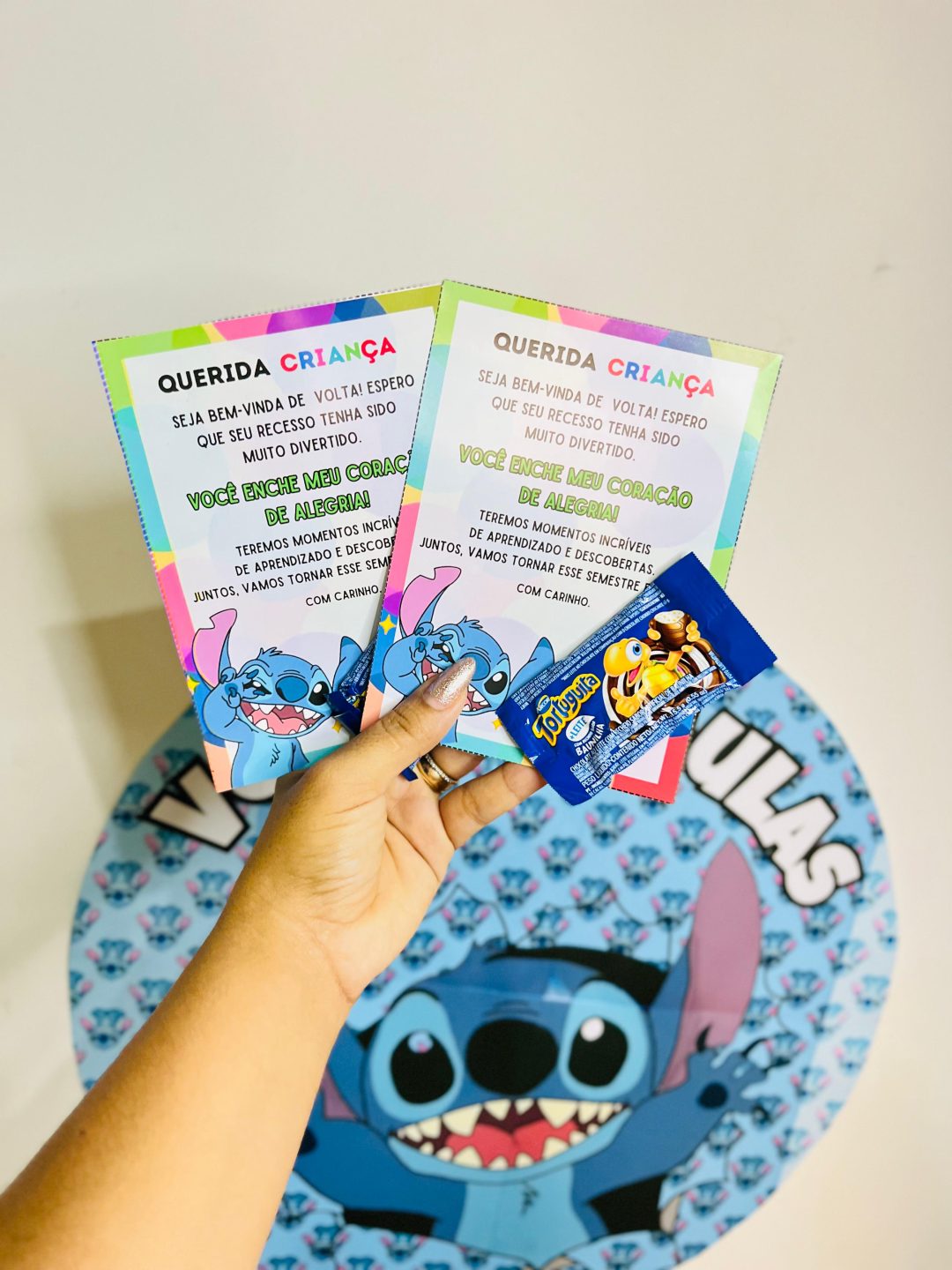 Painel de volta as aulas stitch - Imagem 4