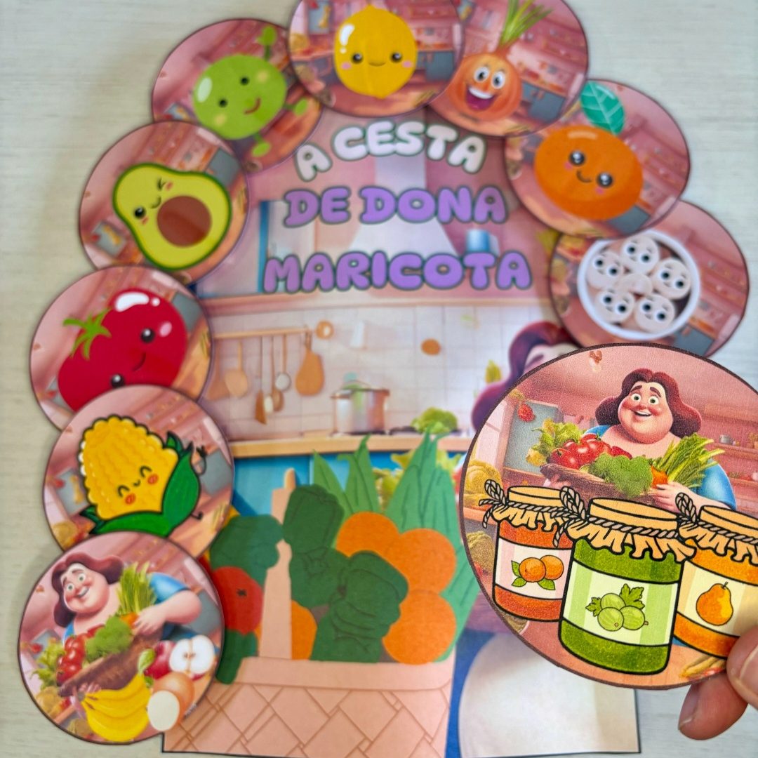 Luva cesta da dona Maricota