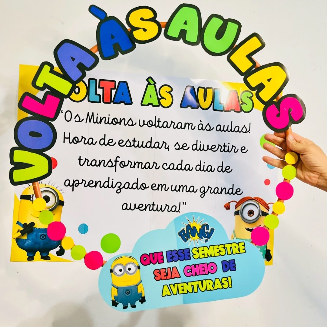 Volta as aulas minions