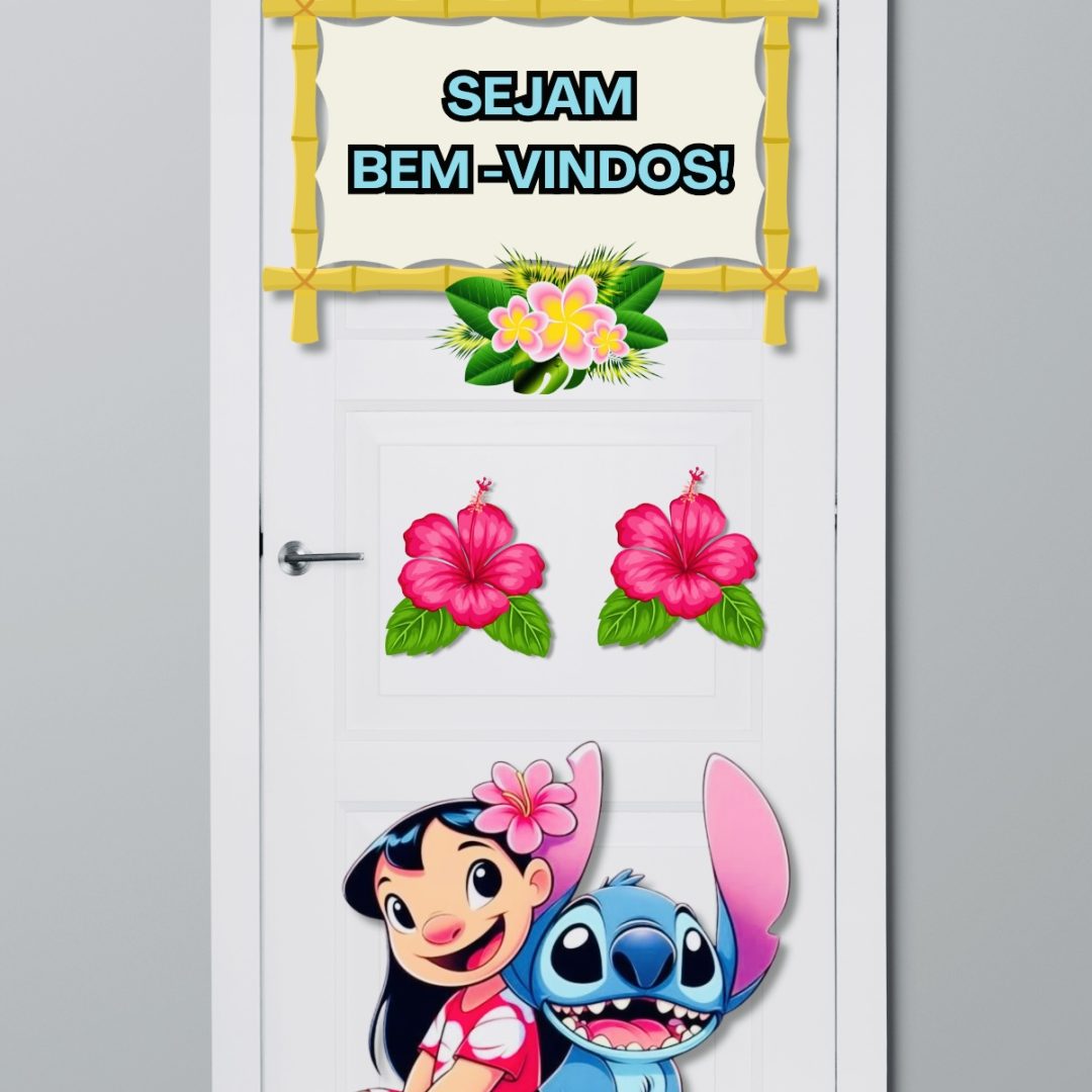 Painel de porta stitch