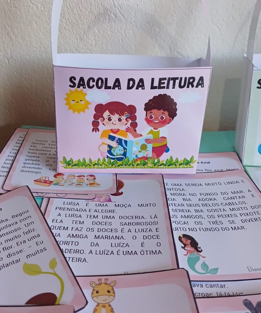 Sacolas de leitura