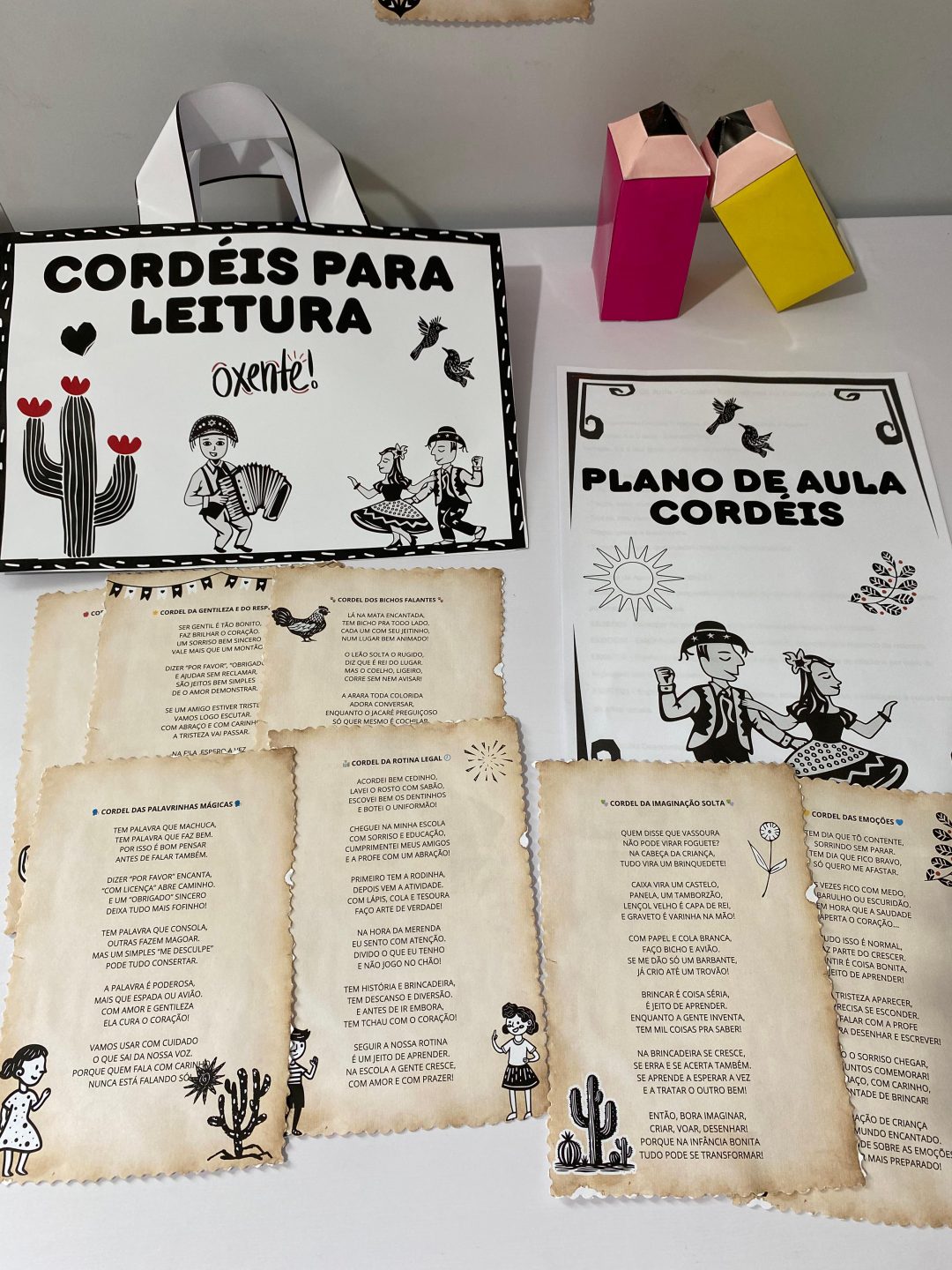 CORDÉL E PLANO DE AULA