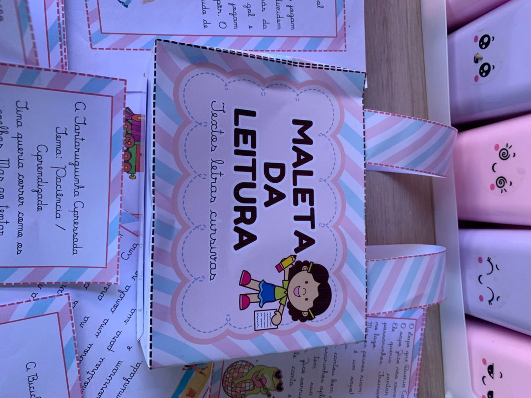 MALETA DE LEITURA LETRAS CURSIVAS - Imagem 3