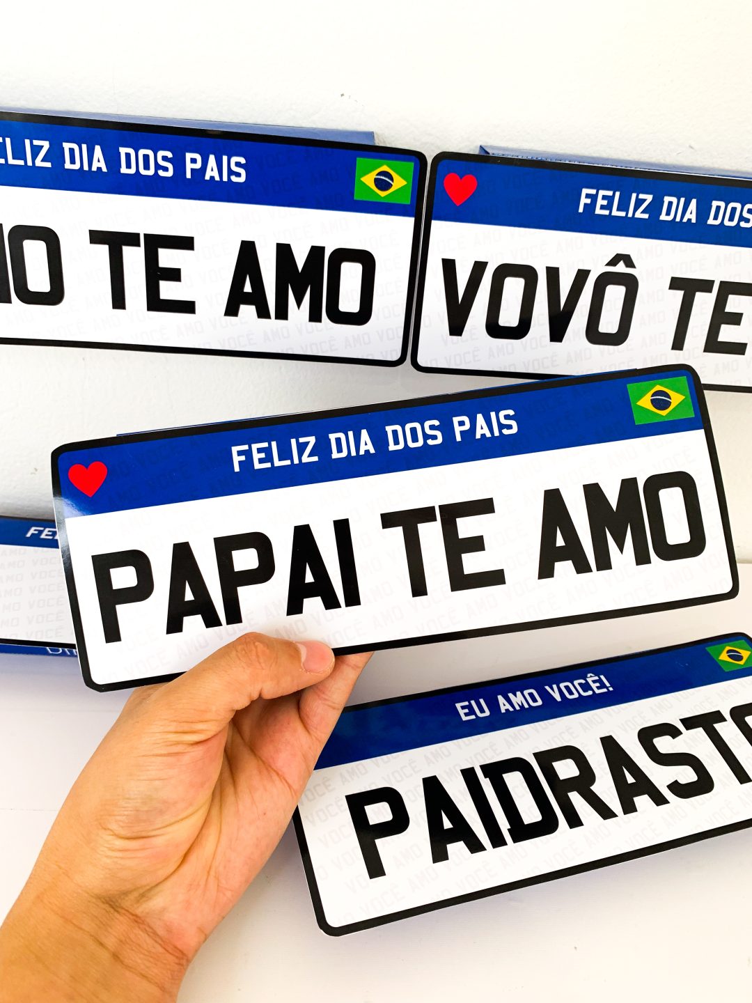 Caixa placa dia dos pais editável - Imagem 4