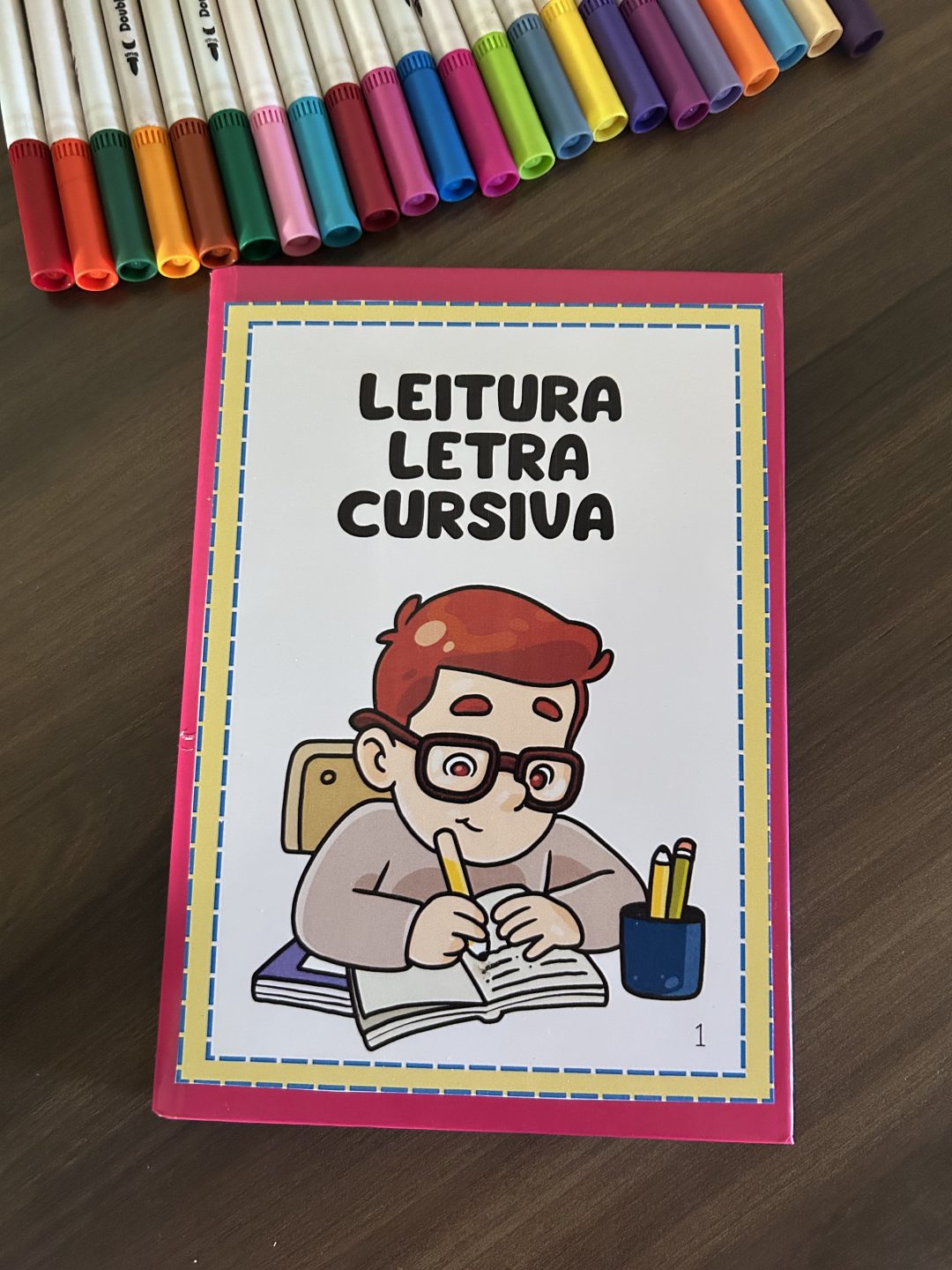 Caderno cursivo