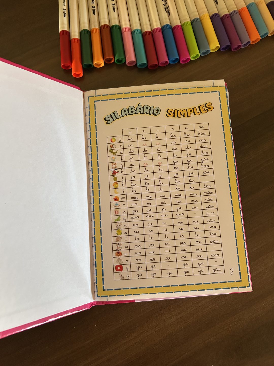 Caderno cursivo - Imagem 3