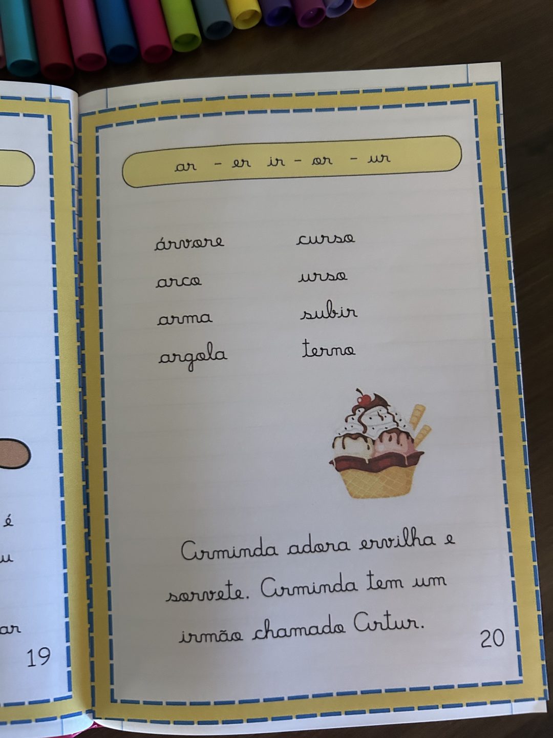Caderno cursivo - Imagem 6