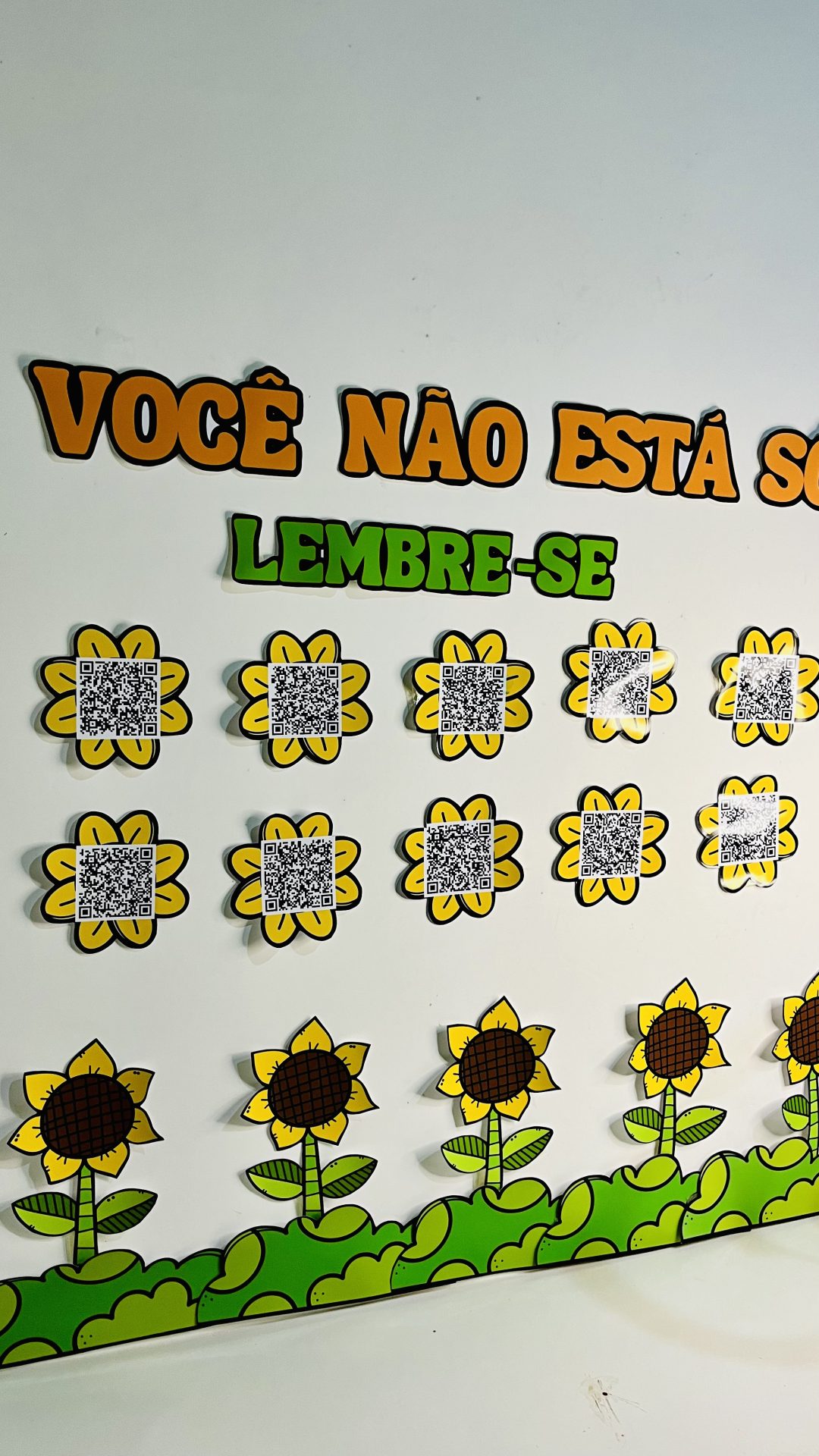 Painel setembro amarelo Qr code - Imagem 4