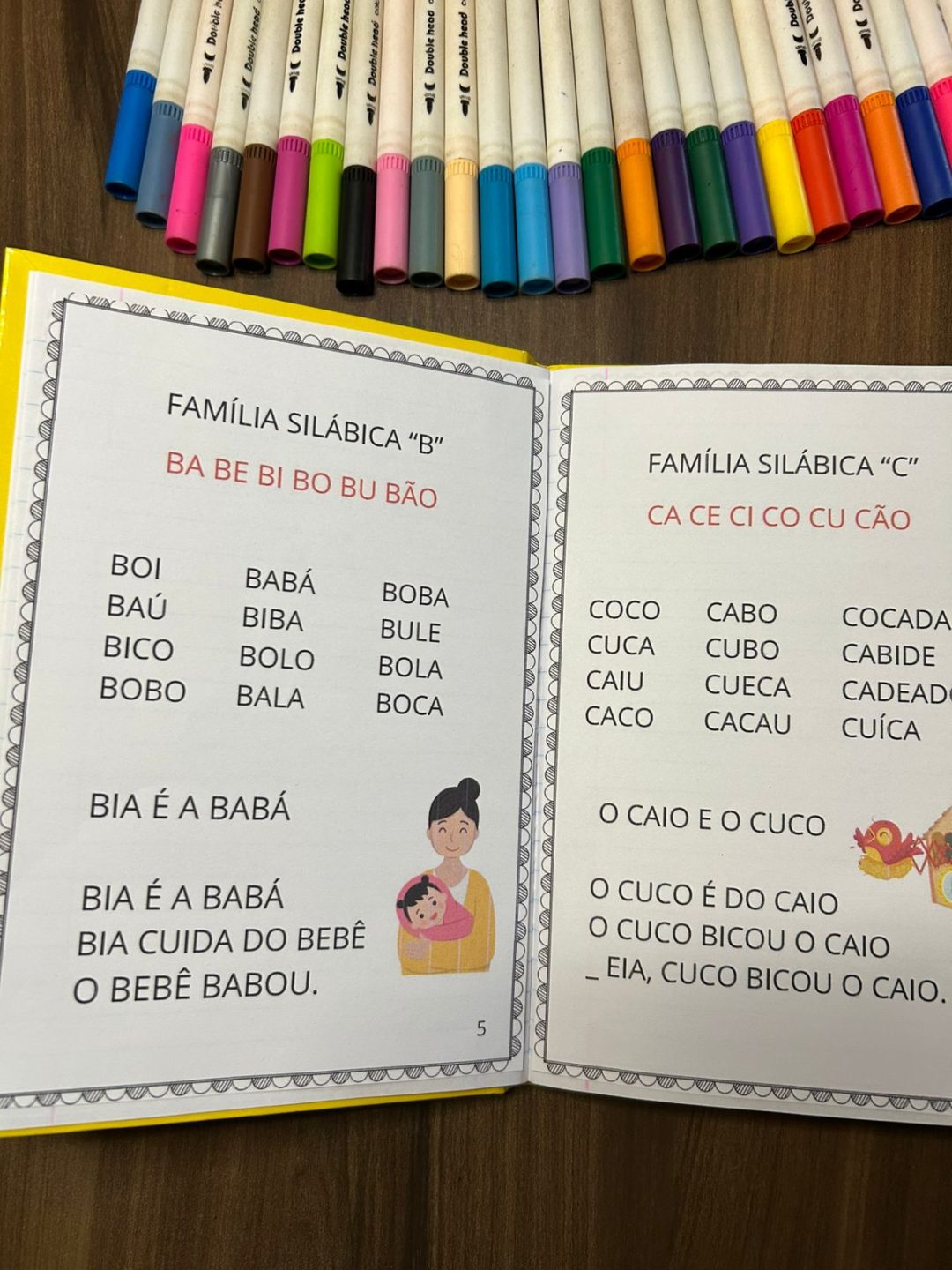 CADERNO DE LEITURA LETRA BASTÃO - Imagem 3