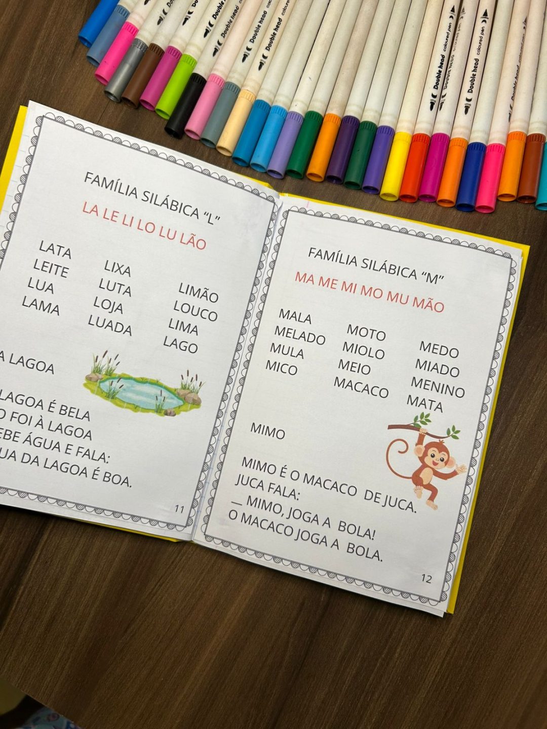 CADERNO DE LEITURA LETRA BASTÃO - Imagem 2