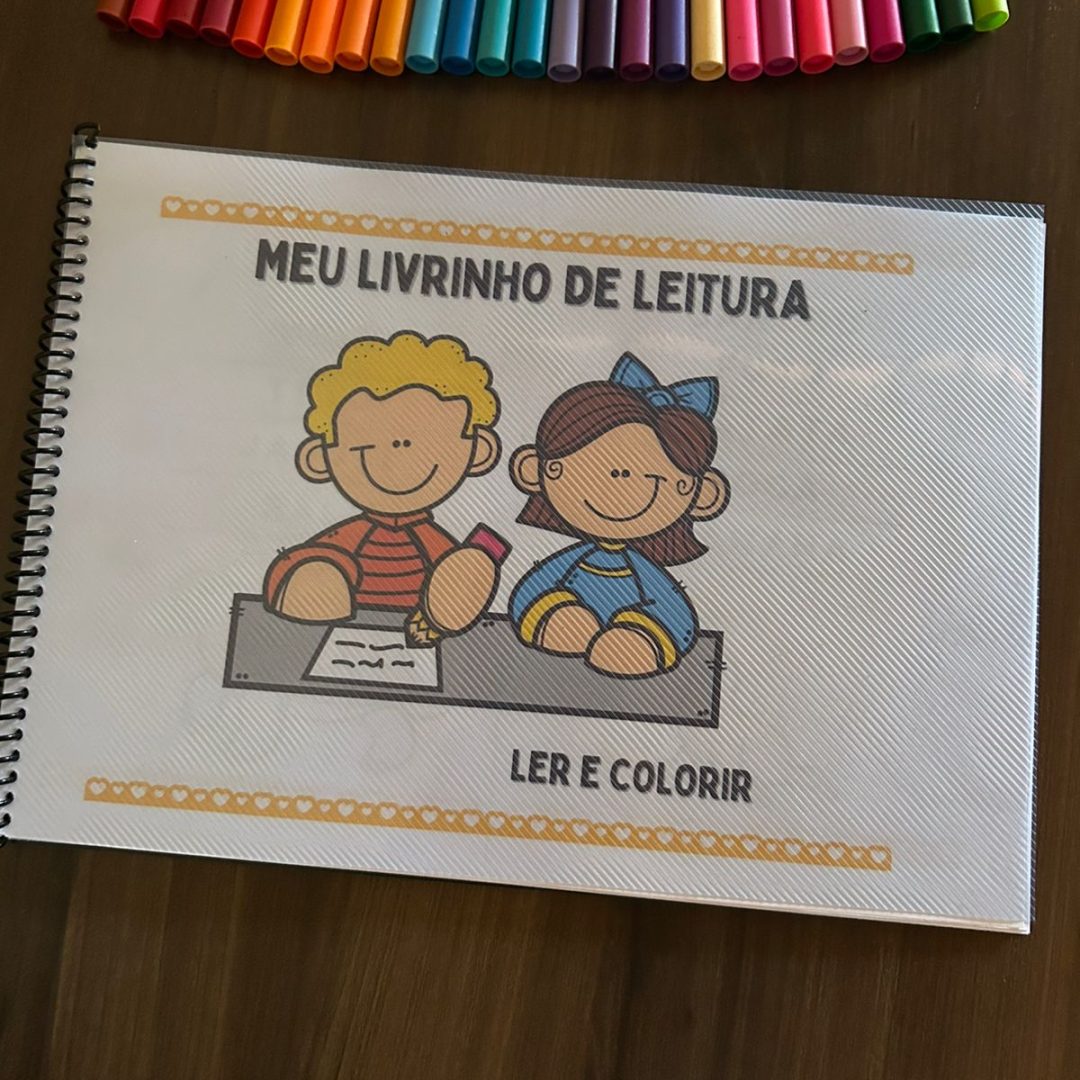 LIVRINHO PARA LER E COLORIR