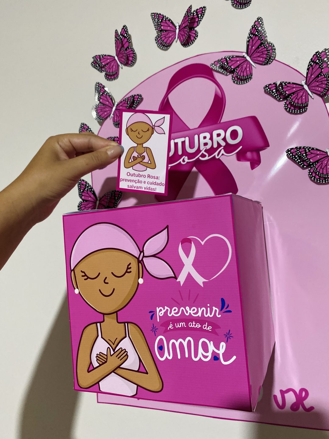 CAIXA OUTUBRO ROSA