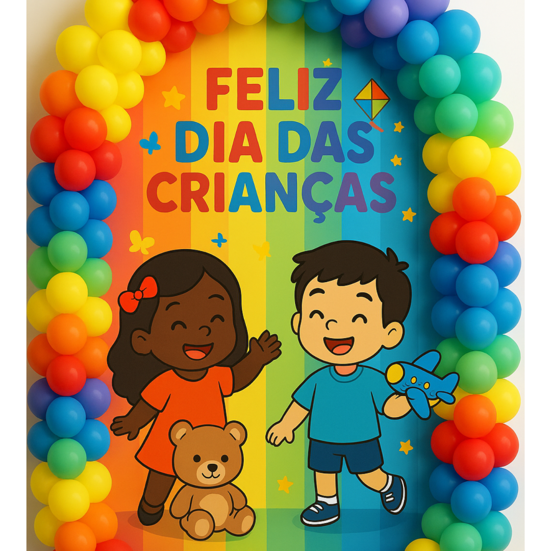 PAINEL E LEMBRANCINHA DIA DAS CRIANÇAS