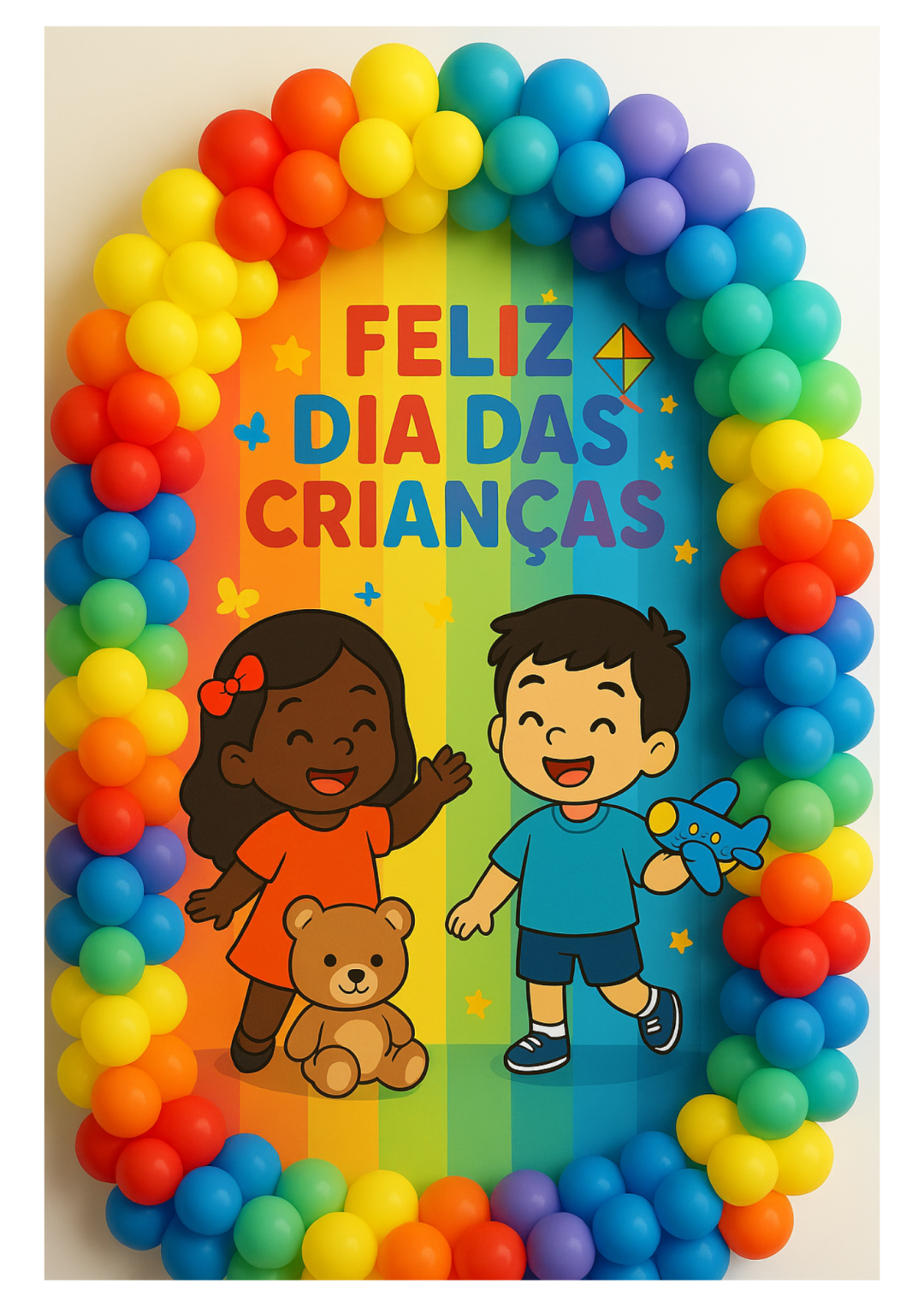 PAINEL E LEMBRANCINHA DIA DAS CRIANÇAS