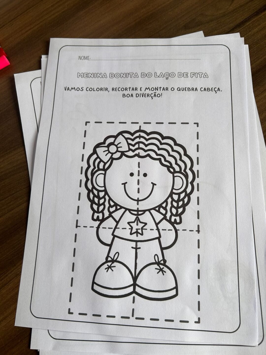 SEQUENCIA DIDÁTICA MENINA BONITA - Imagem 7