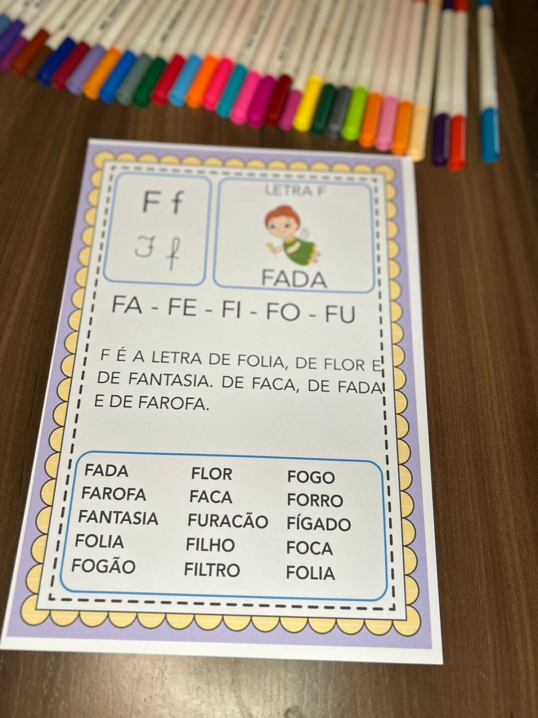 FICHAS LEITURA A, Z - Imagem 2