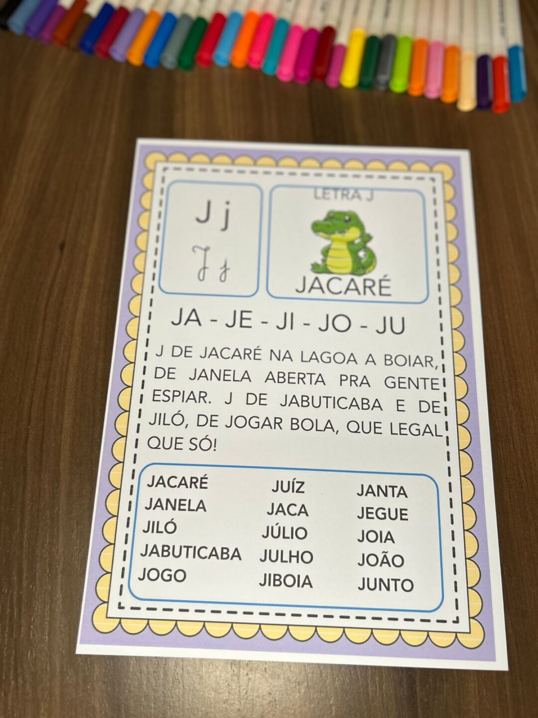 FICHAS LEITURA A, Z - Imagem 3