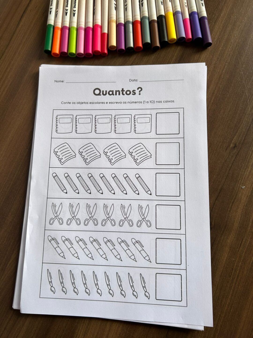 CADERNO DE MATEMÁTICA - Imagem 5