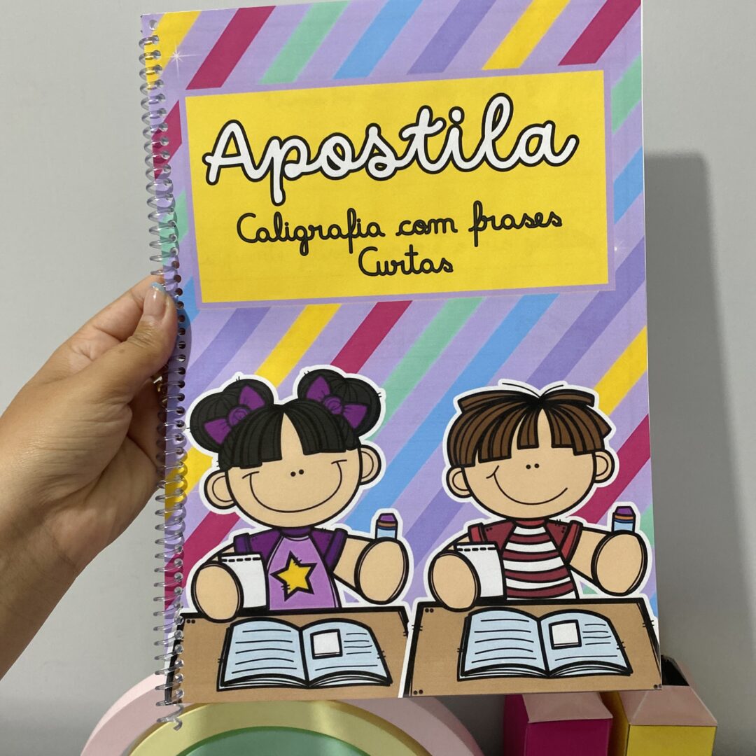 APOSTILA DE FRASES LETRA CURSIVA