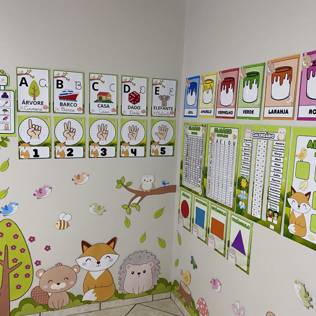 KIT SALA TEMA FLORESTA