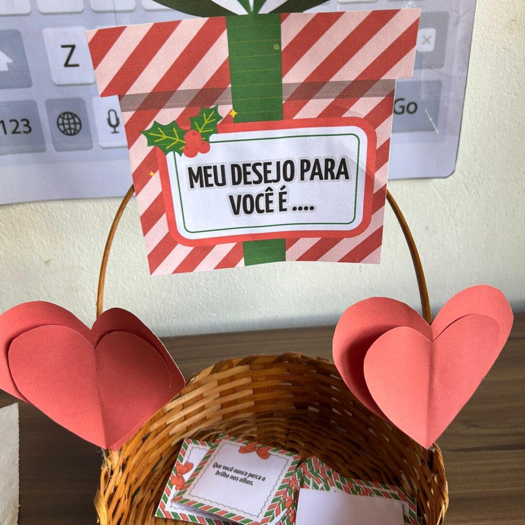 DINÂMICA MEU DESEJO PRA VOCÊ É