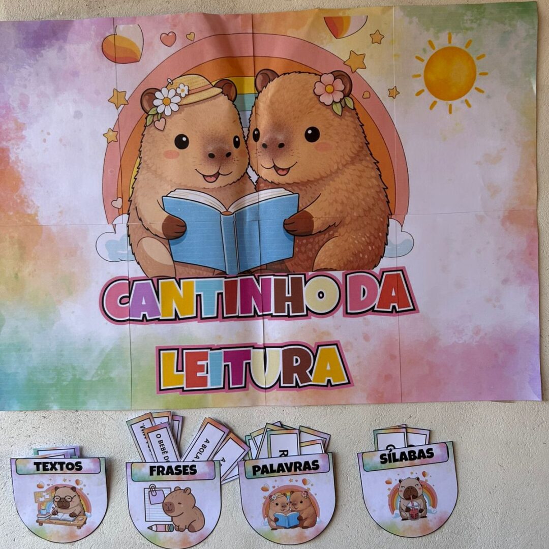 CANTINHO DA LEITURA CAPIVARA