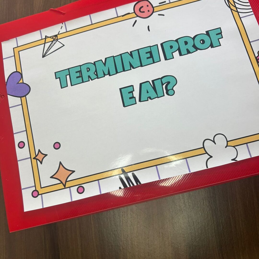 TERMINEI PROF E AI ?